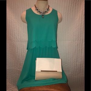 {{Everly}} scallop too dress